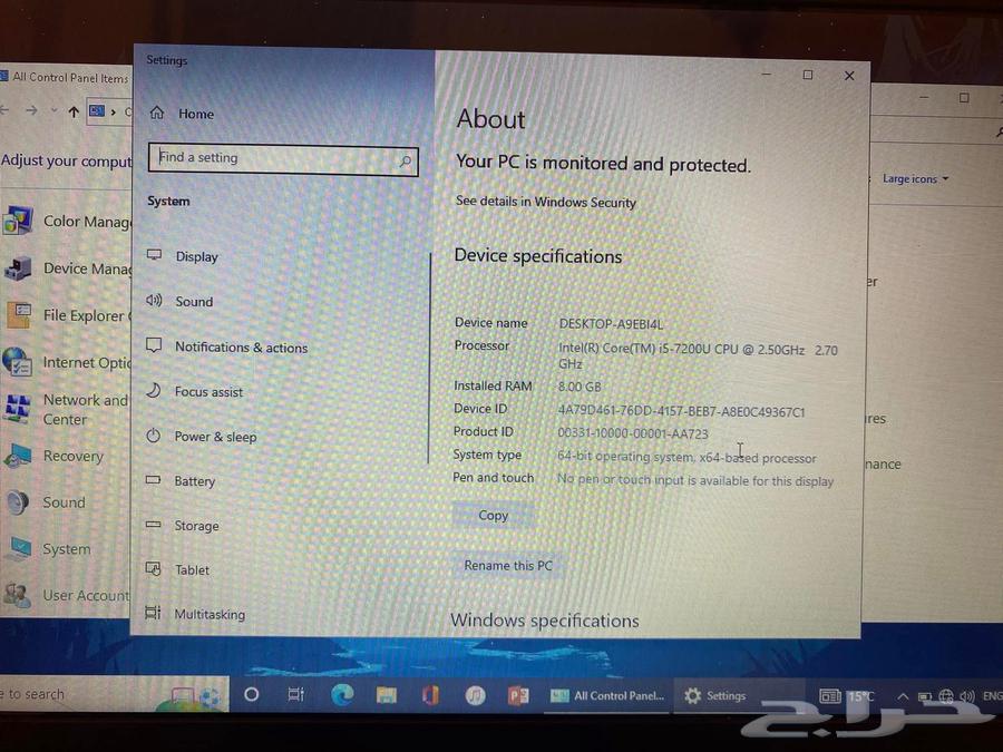 لابتوب hp للبيع64363966110339114