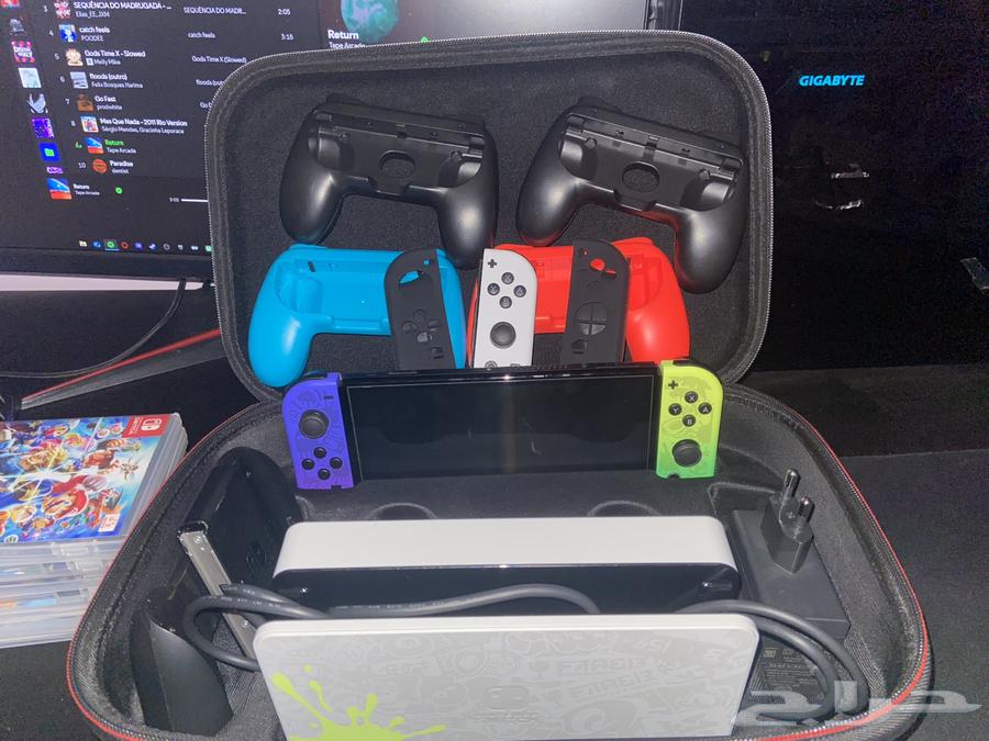 Nintendo switch 1 oled splatoon edition64364173210499110