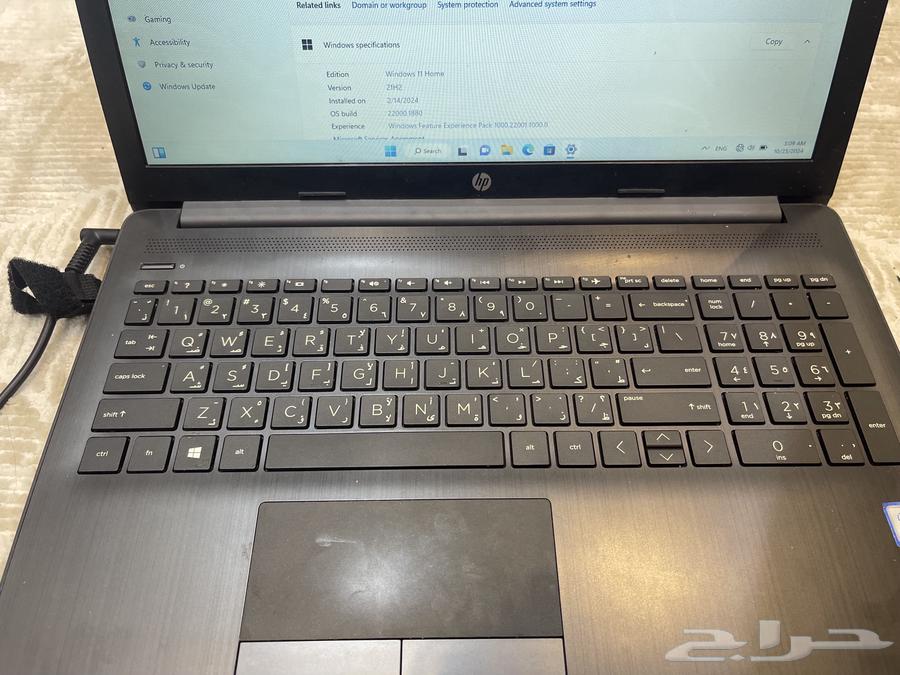 لابتوب hp للبيع بحالة جيدة64363591722242111