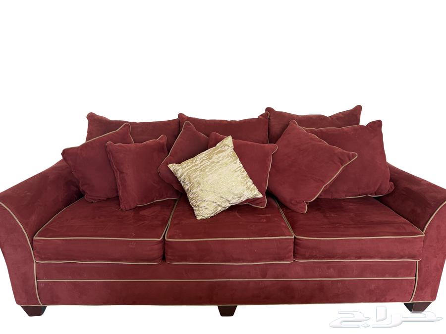 طقم كنب أمريكي American sofa set السعر 2500 قابل للتفاوض64368659745409110