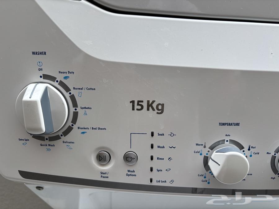 كلفيناتور غسالة ونشافة بسعة 15 كغ64375423067906111