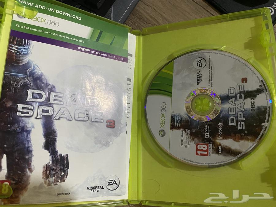 شريط Dead Space 3 أصلي Xbox 360 (ريجون سعودي)64366864120961111