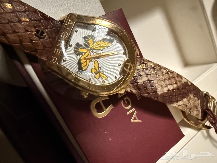 ساعة Aigner أصلية جديدة64370182300161111