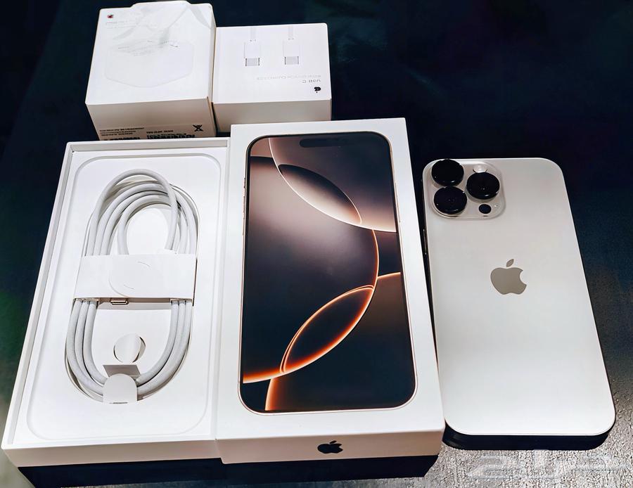 ايفون 16 برو ماكس شبه جديد64375037602691111