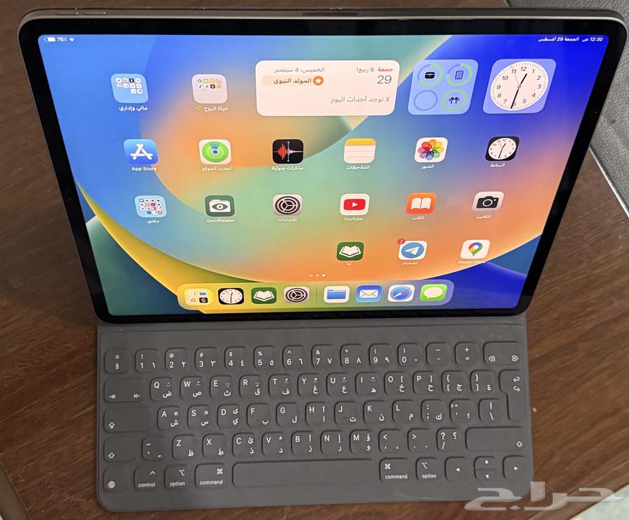 للبيع ايباد برو 12.9 إنش 256 قيقا الجيل الثالث64362877220482111