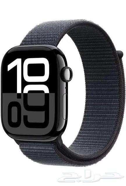 ساعة ابل واتش الاصدار 10 مقاس 46 وسماعة اير بودز برو 264366027157635110