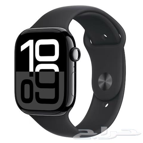 ساعة ابل الاصدار العاشر للبيع عمرها 3 اشهر فقط استخدام خفيف64370511434371110