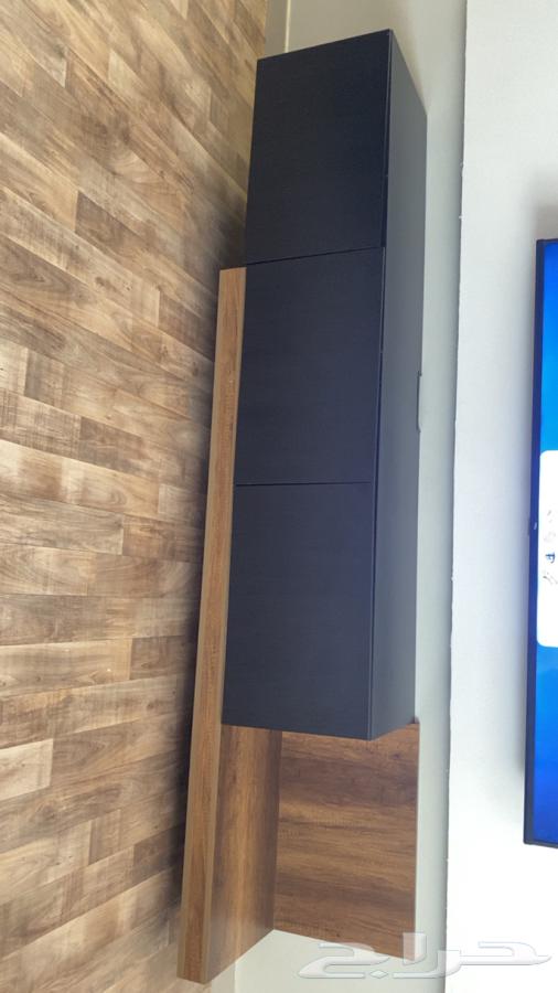 ديكور شاشة قطعتين ( دولاب ايكيا بحالة ممتازة )64368484603395110