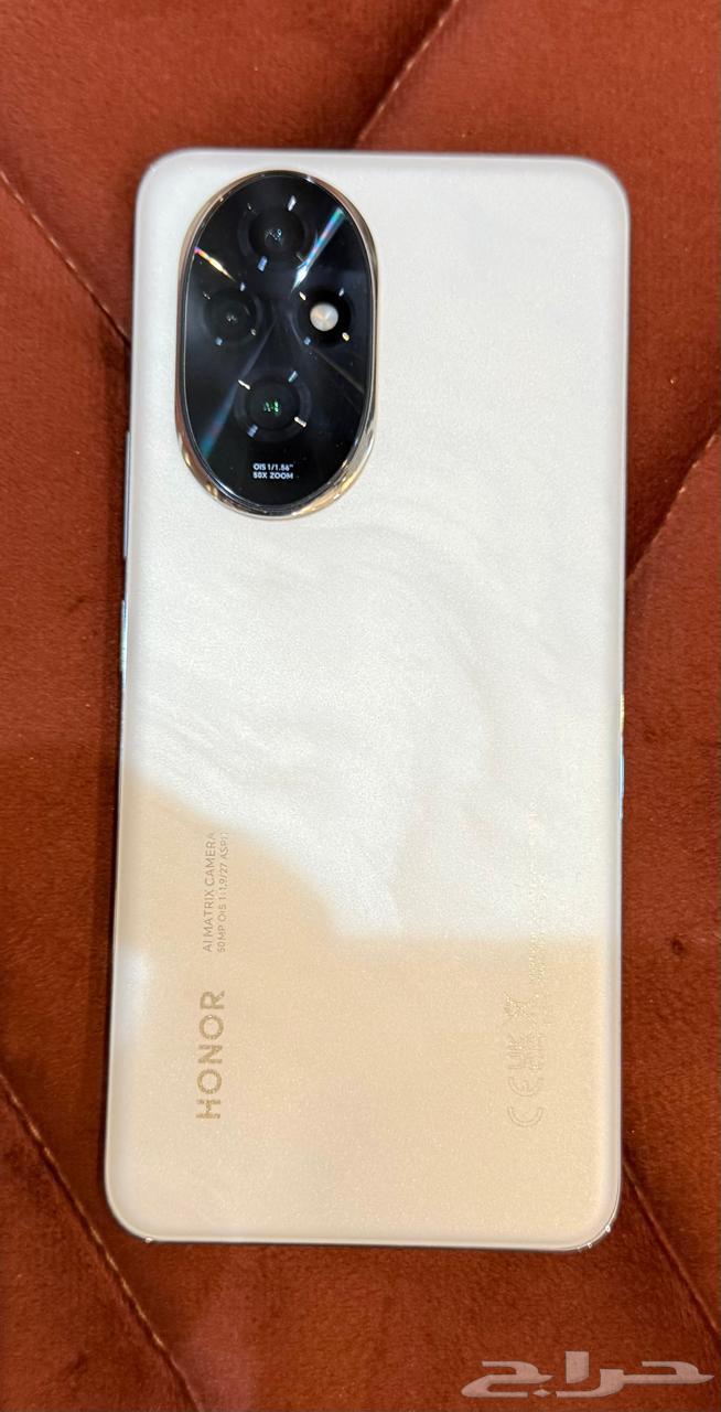 جوال هونور Honor 200 256 12 كالجديد64365217905282111