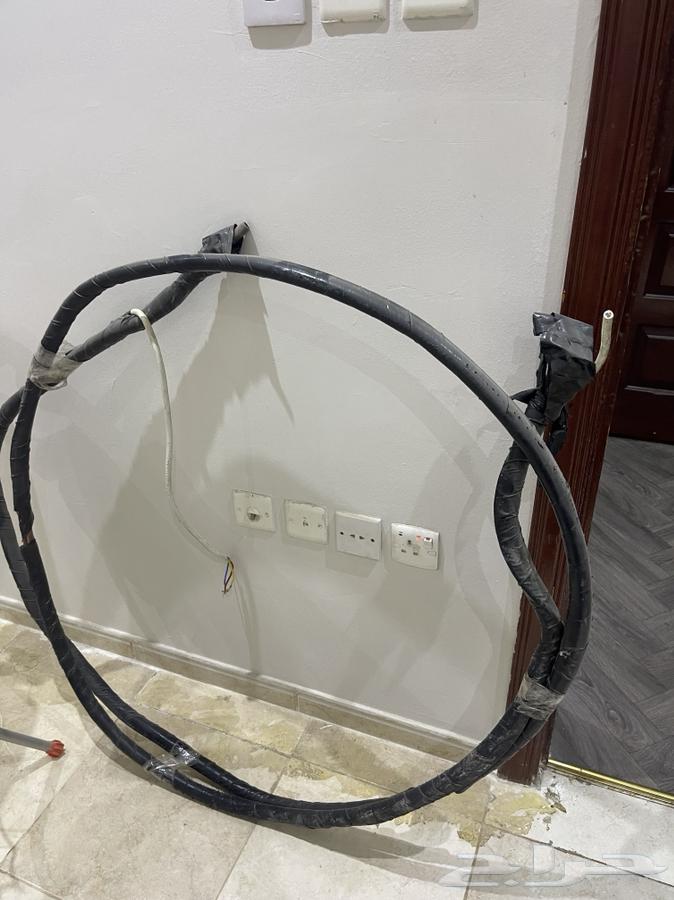 سلك نحاسي مكيف اسبلت شبه جديد طول64374290219139110