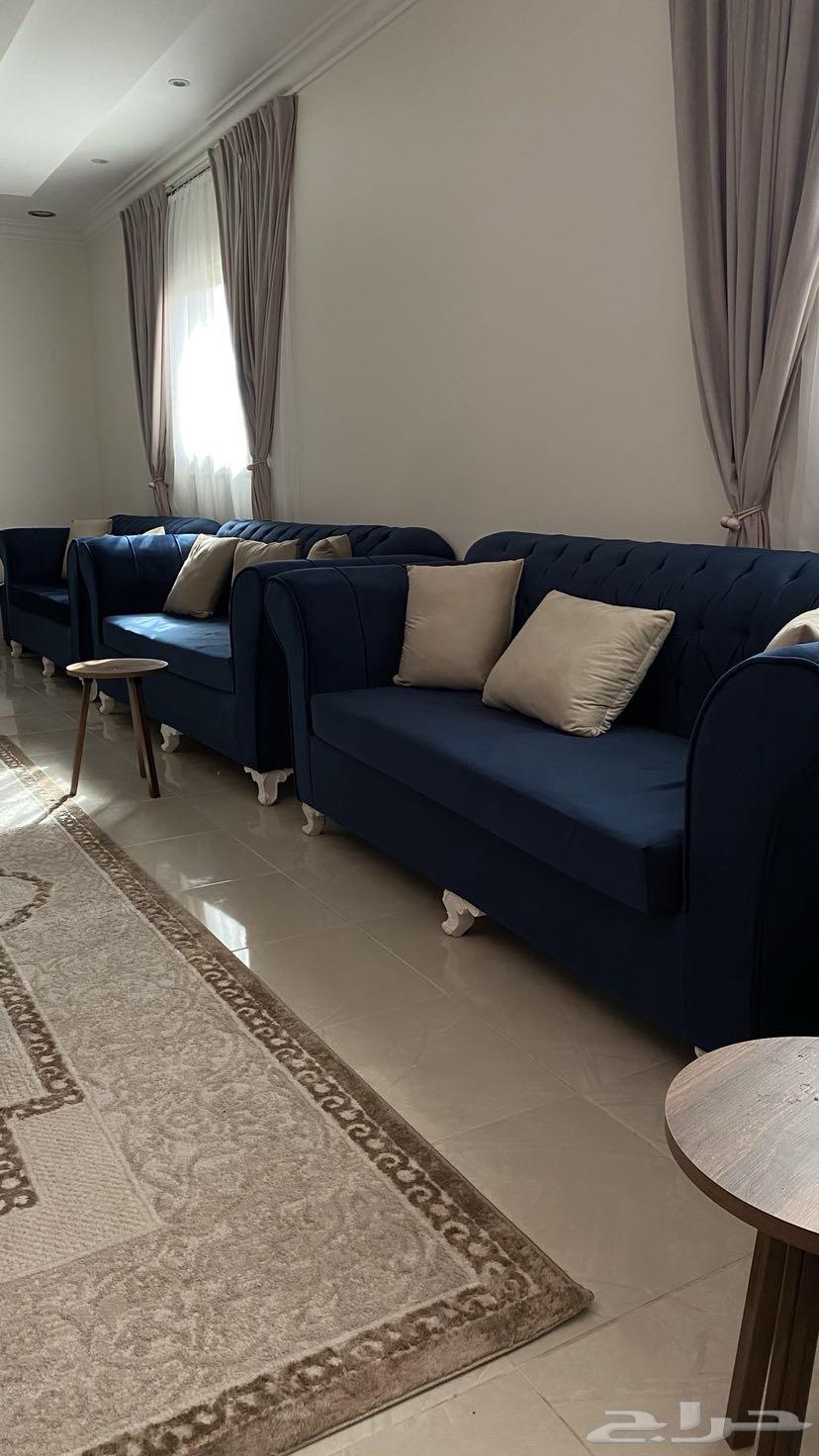 3 كنبات مع الستاير للبيع64372712152578111