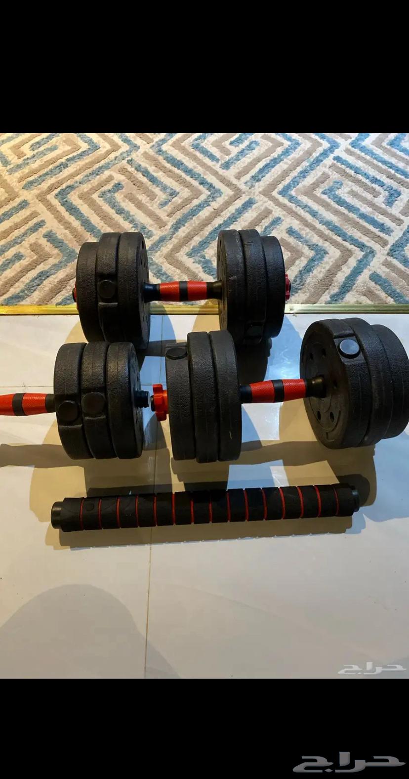 دمبل أوزان 18 كيلو عضلات64372038221826110