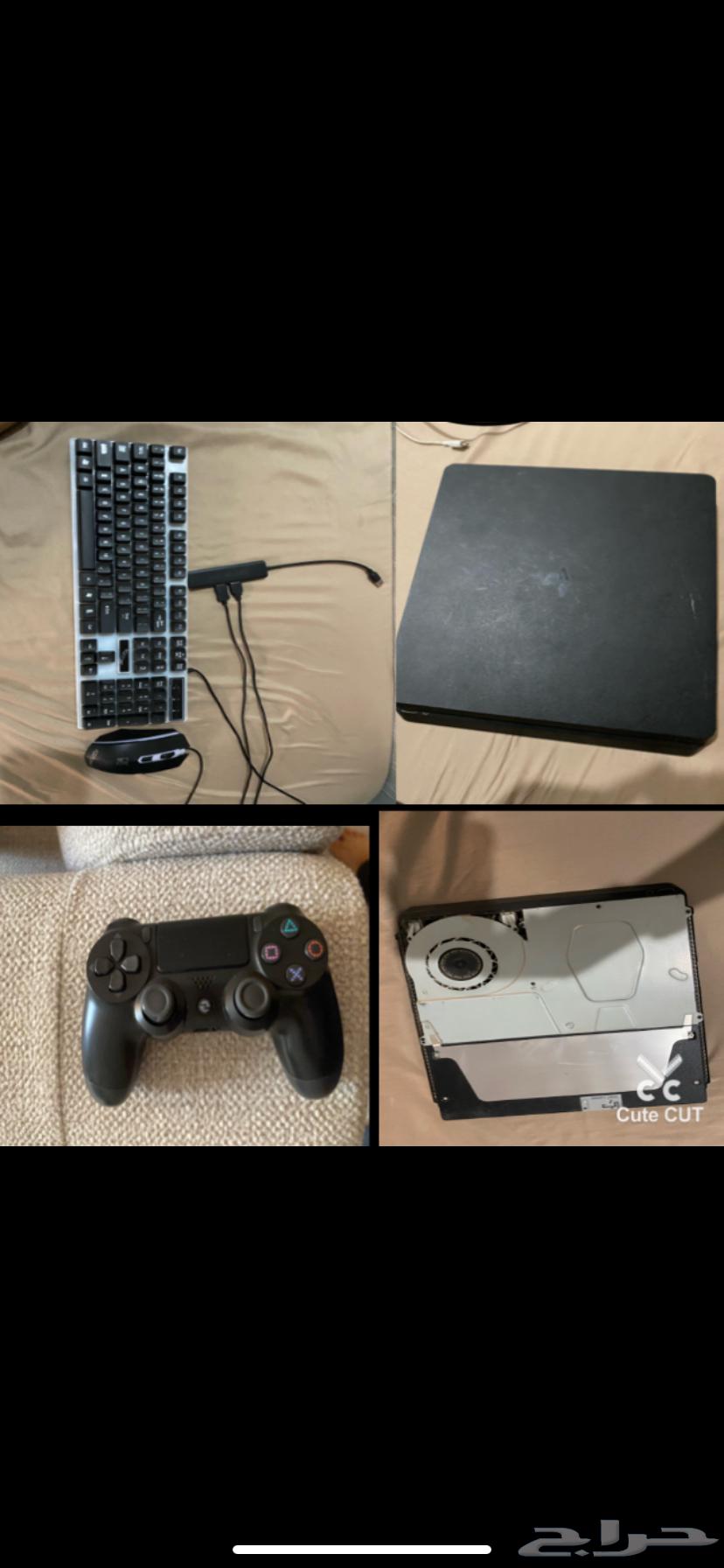 سوني 4 و يد و ماوس و كيبورد64365276720257110
