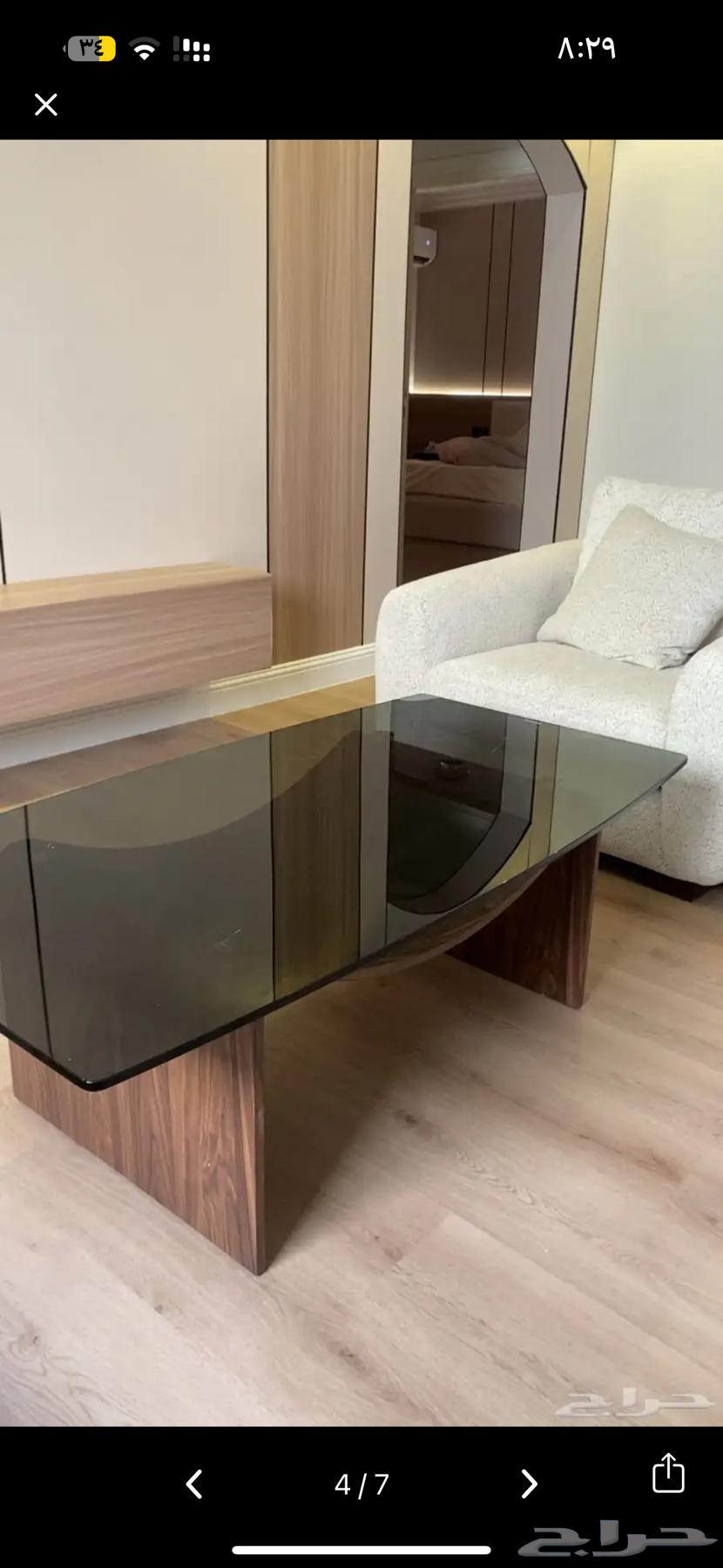 طاولة ضيافة وطاولة خدمة او زاويه64365645204353111