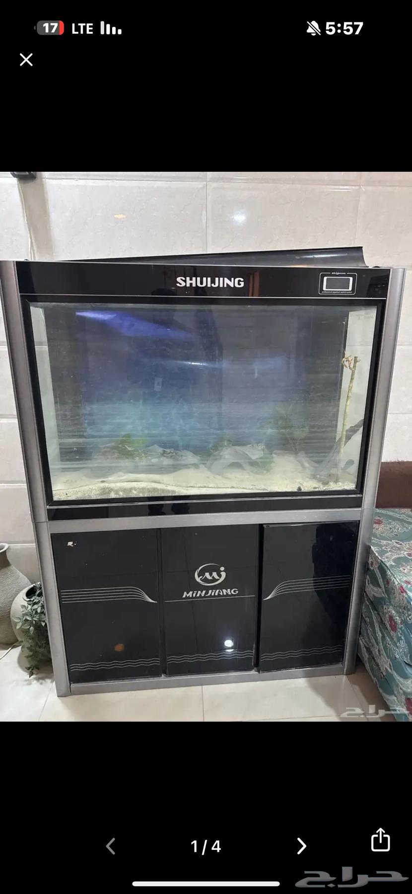 حوض سمك 120cm للبيع مستعجل64372052936833110