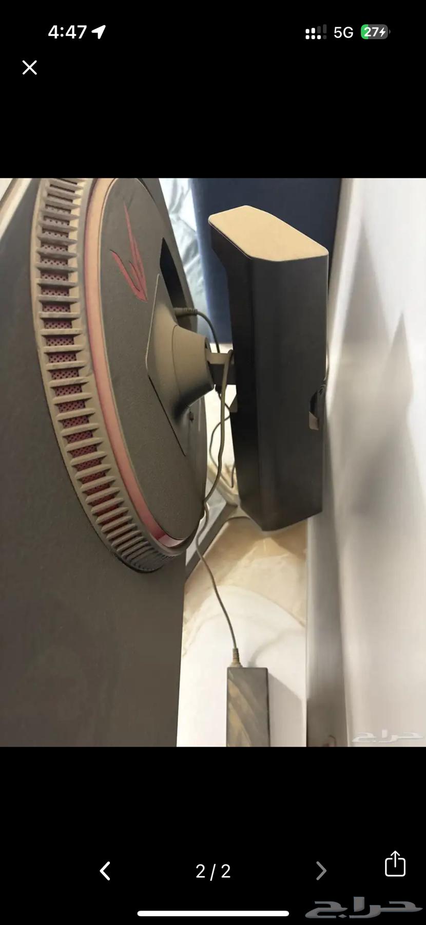 شاشة قيمنق lg نظيفه64370827580035111