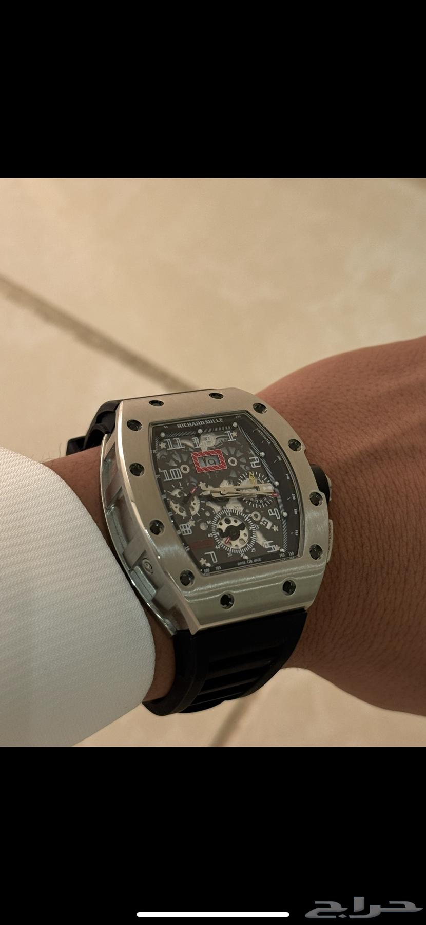 ساعة ريتشارد ميل جديدة   شبيه الأصلية بجودة عالية64364470583298110