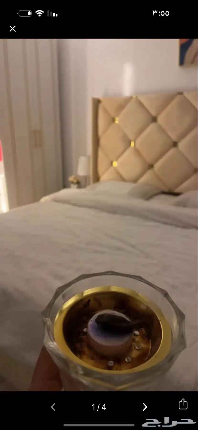 Double bed used for 3 months with 10-year warranty64365894568705112