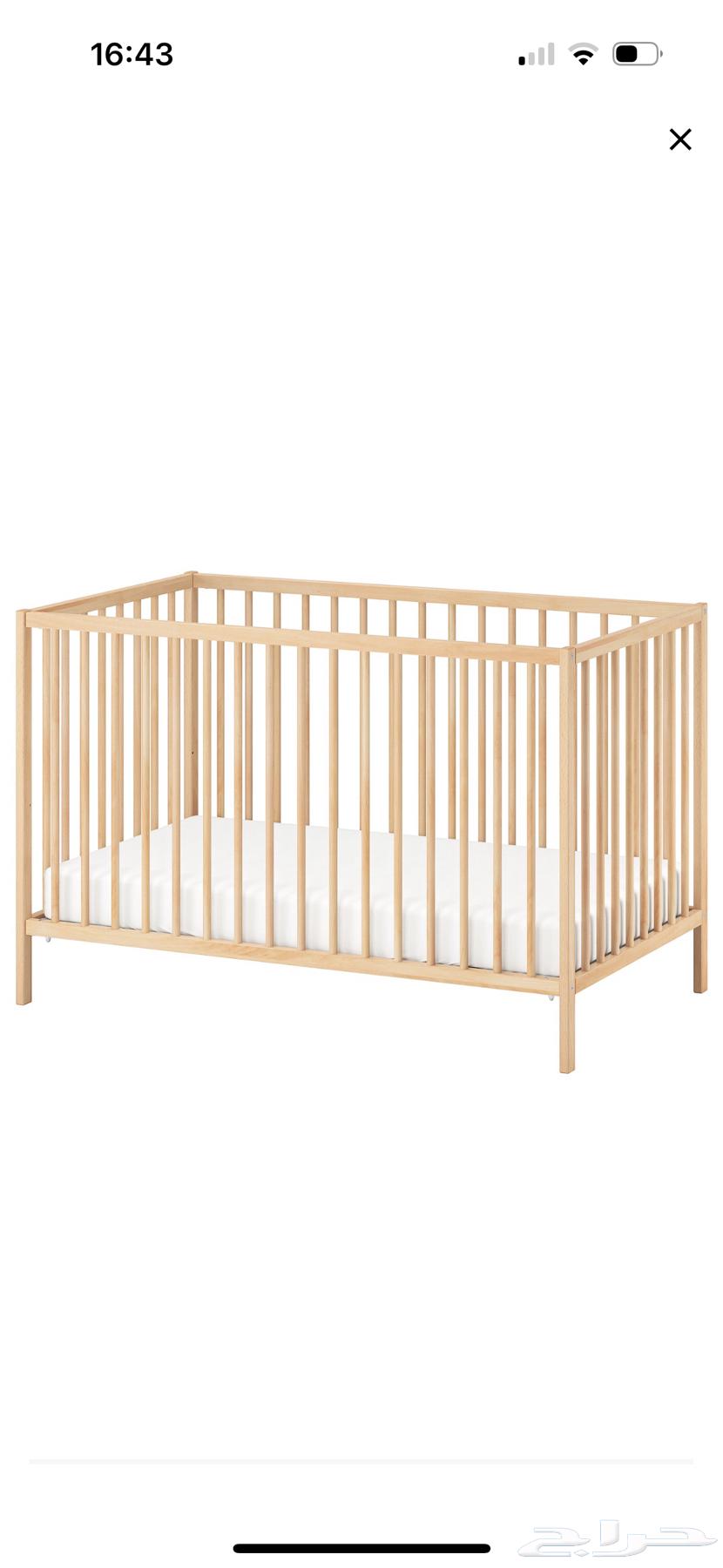 IKEA baby crib. Used but in good condition64373238746626110