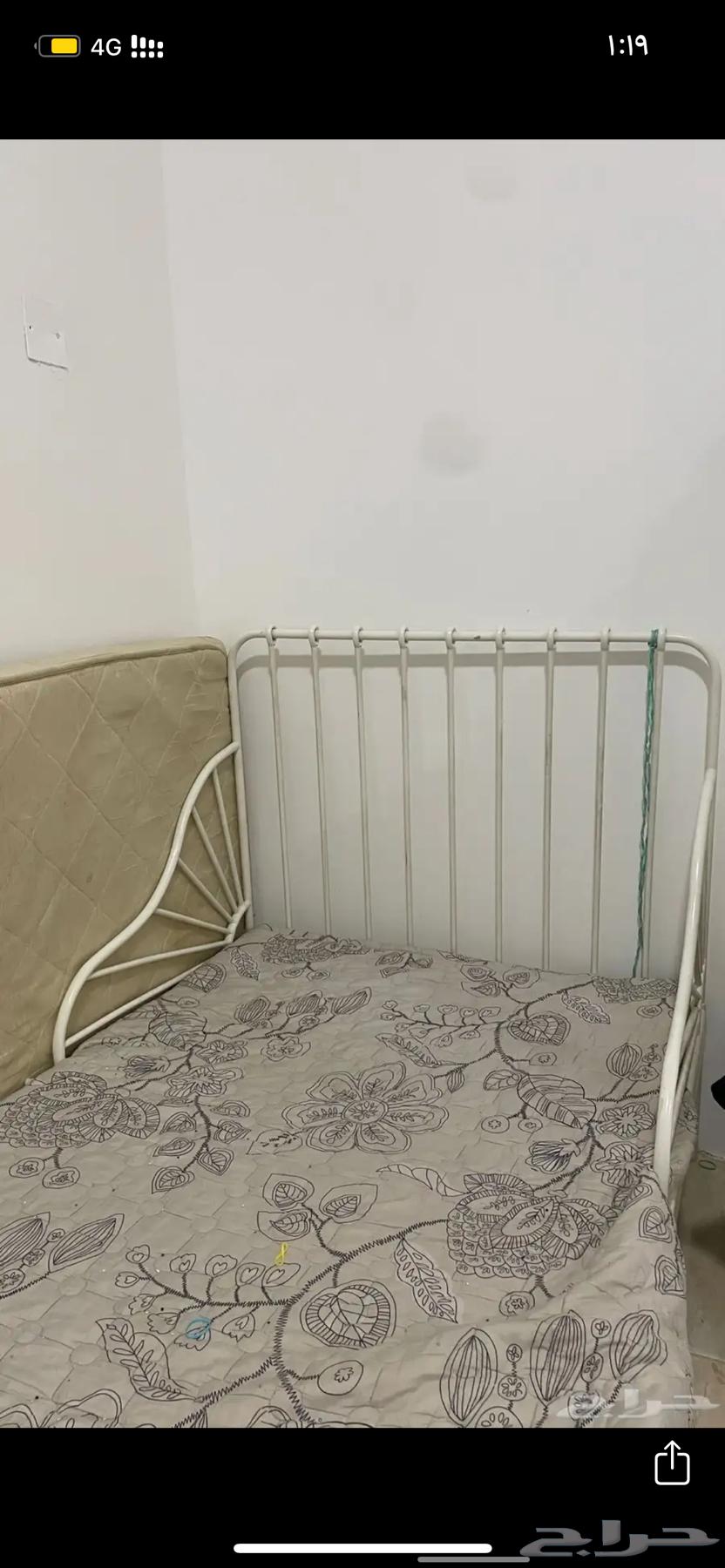 سرير ايكيا حديد جديد64363219462785113