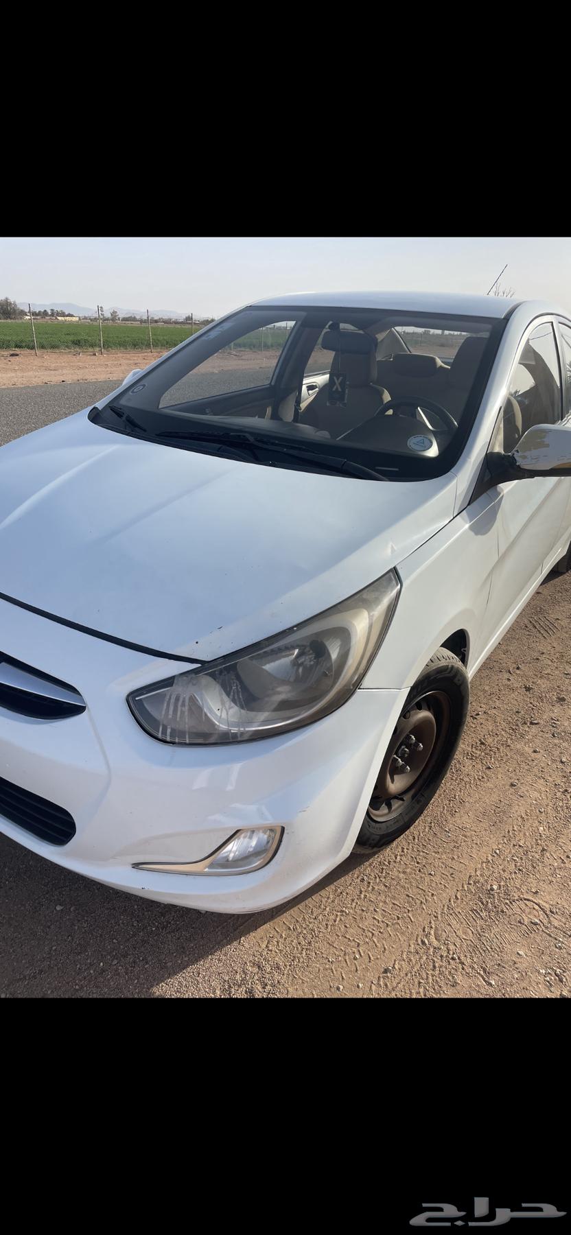 سيارة للبيع هيونداي اكسنت مديل 2013 المكينه والقير شد بلد64516127827842112