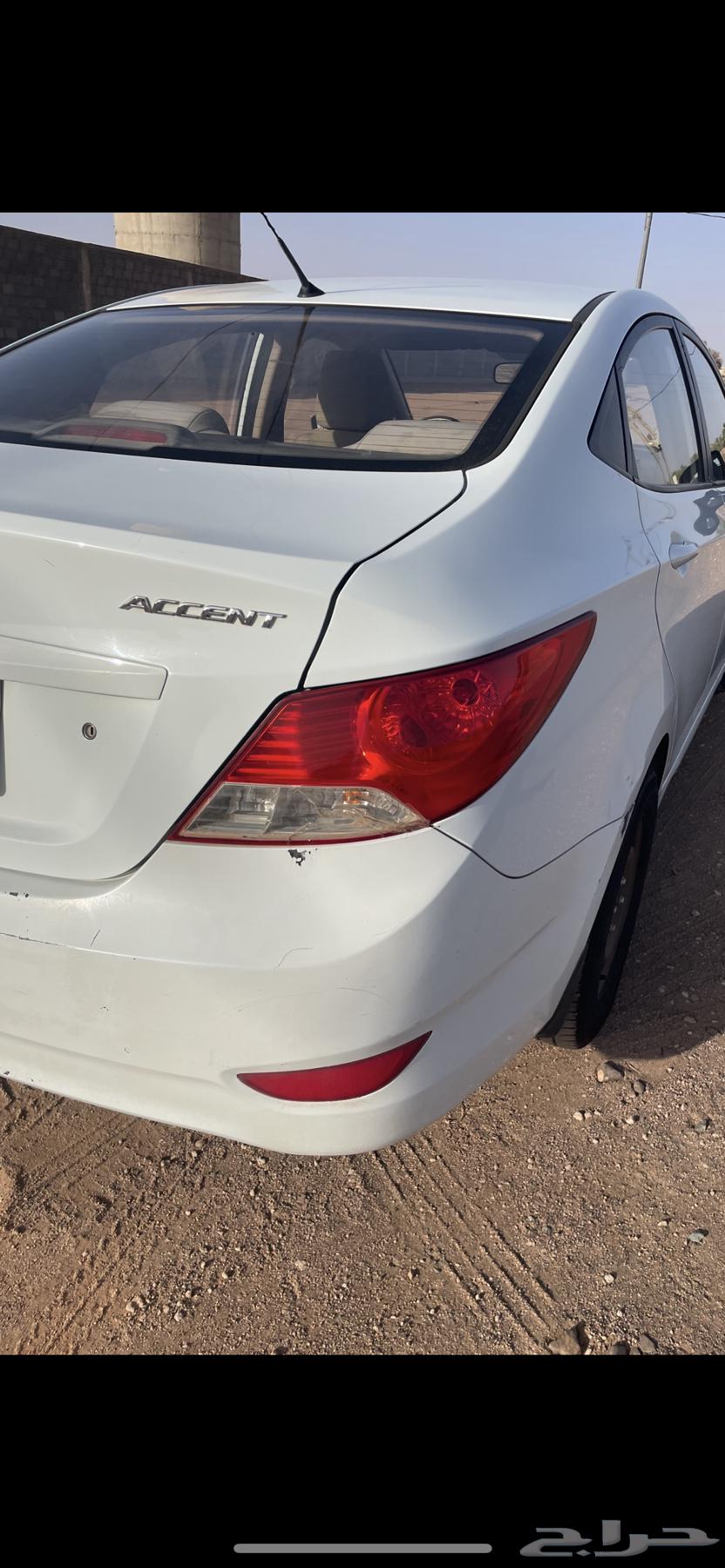 سيارة للبيع هيونداي اكسنت مديل 2013 المكينه والقير شد بلد64516127827842114