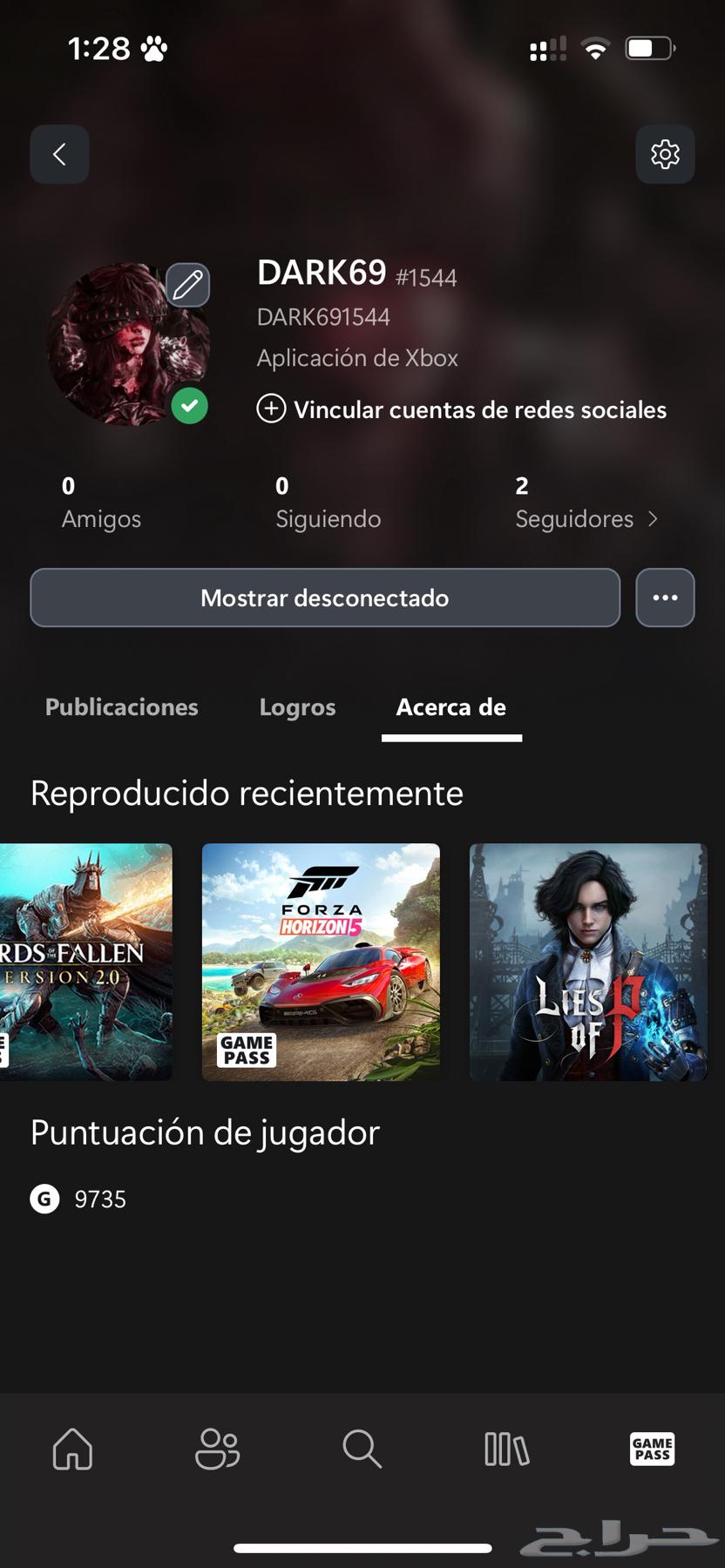 حساب اكس بوكس للبيع64363353425025110