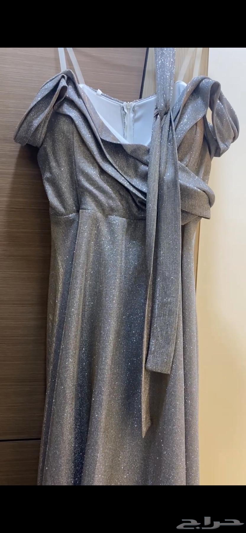 فستان زواج جديد مع شوز وشنطه64376480677251110