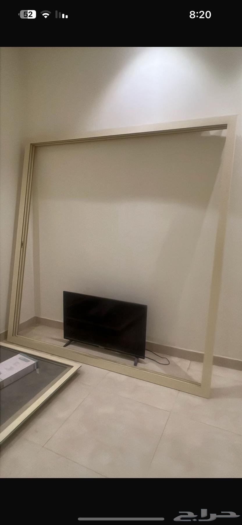 New unused transparent glass window approximately 2 by 364374260003585110