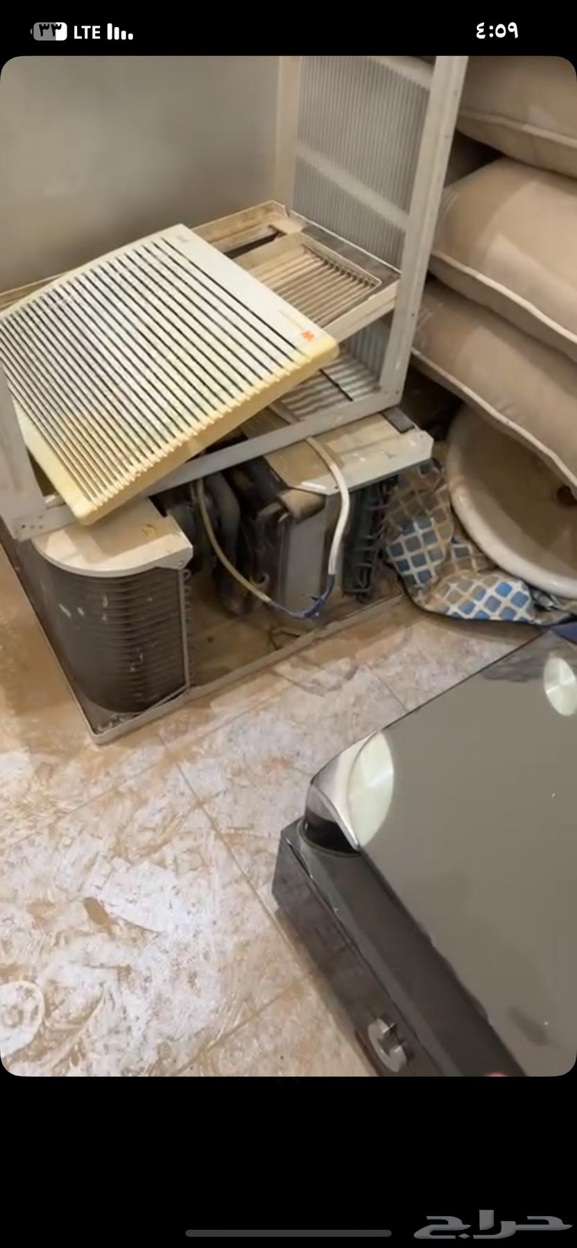 مكيف شباك وطاولة تلفيزون ( حوطة سدير )64371060074113110