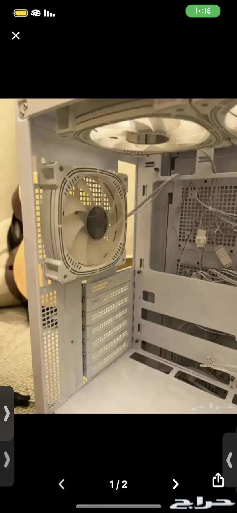 PC Gaming Case White PC Assembly Motherboard Processor Graphics Card64366174899585111