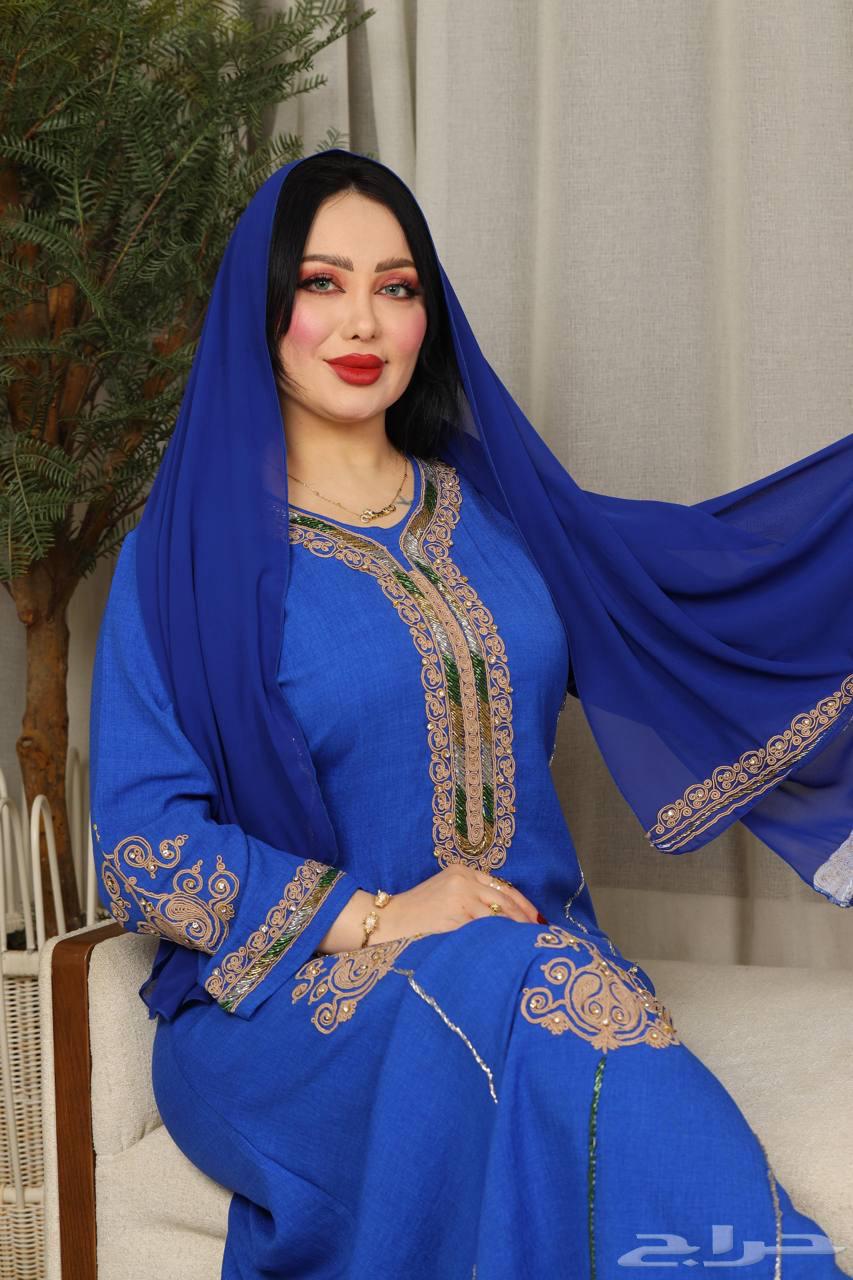 جلابيات موديل كويتي مع طرحه64377093830659113