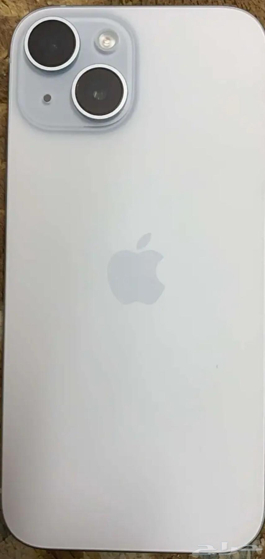 ايفون 15 عادي أذاكره 128 البطاريه 90 مسيوم 1650 بدون كرتون64364996403201112