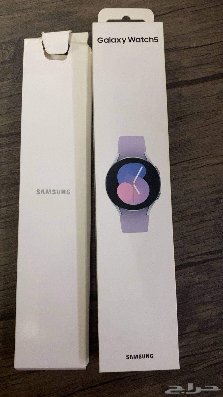 ساعة سامسونج جلاكسي وتش5 جديدة للبيع64367011381635113