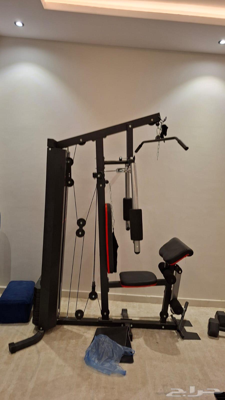 اجهزه تمارين منزليه شبه جديده64372463431043114