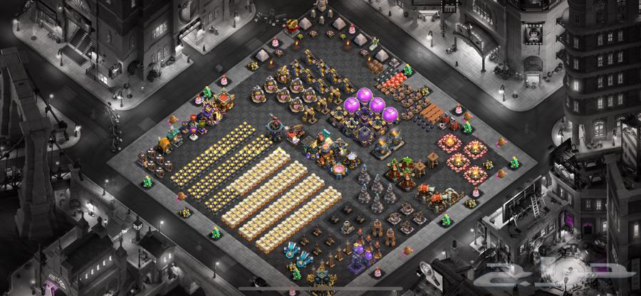 قرية كلاش اوف كلانس تاون 17 (نادر)64372141289985112