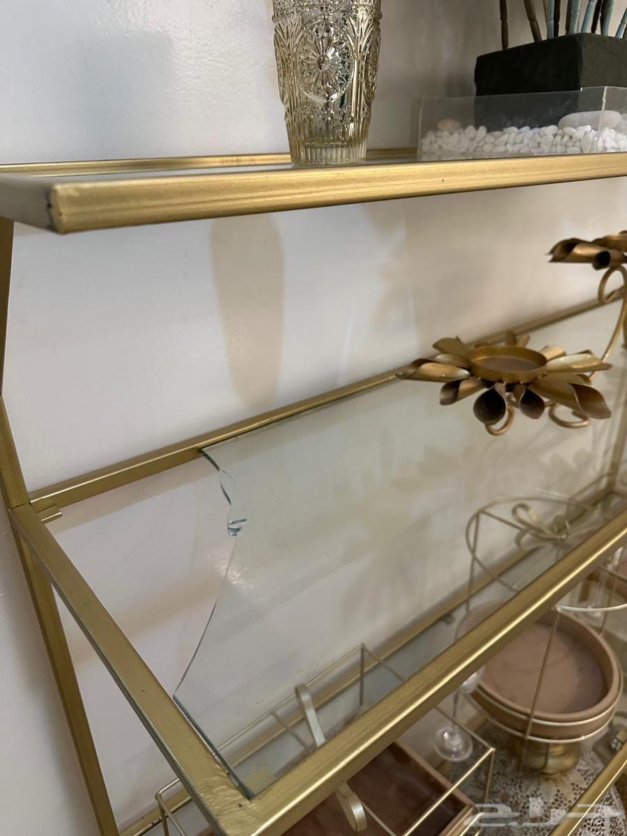 عربه من هوم سنتر للتقديمات وطاوله مدخل السعر 40064372244132866114