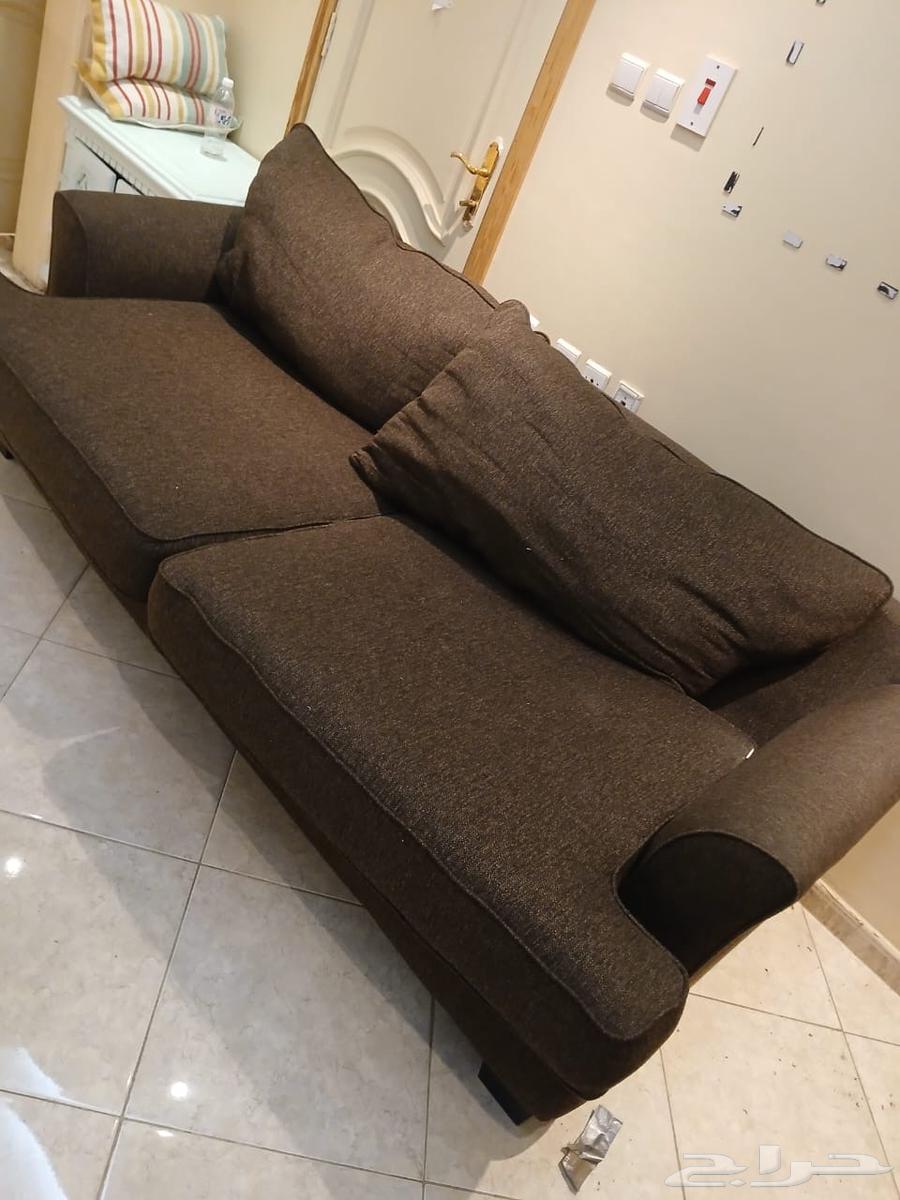 طقم كنب نظيف مره مع سرير64362665093249110