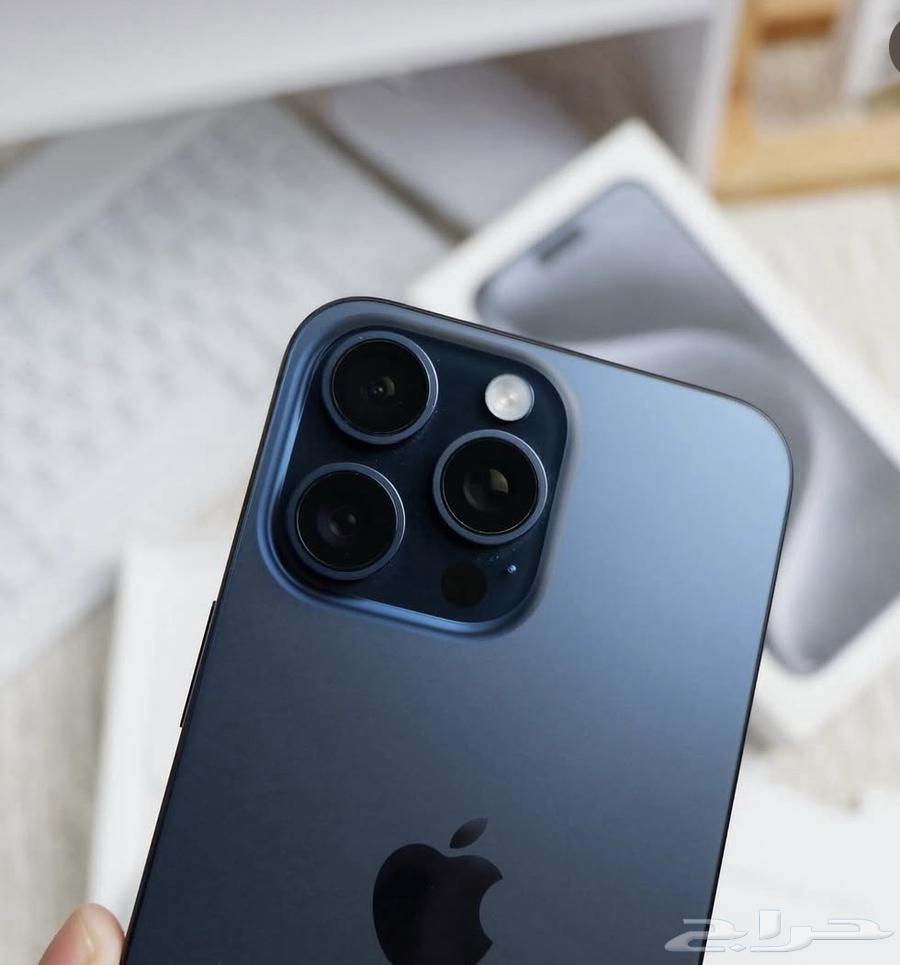 ايفون 15 برو ماكس ازرق تيتانيوم جديد 94 بطارية ..64374524774402113