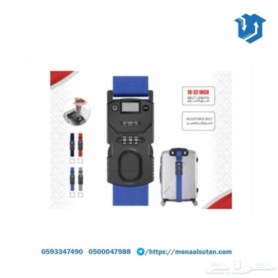TSA lock, luggage strap, and scale64381082208386110
