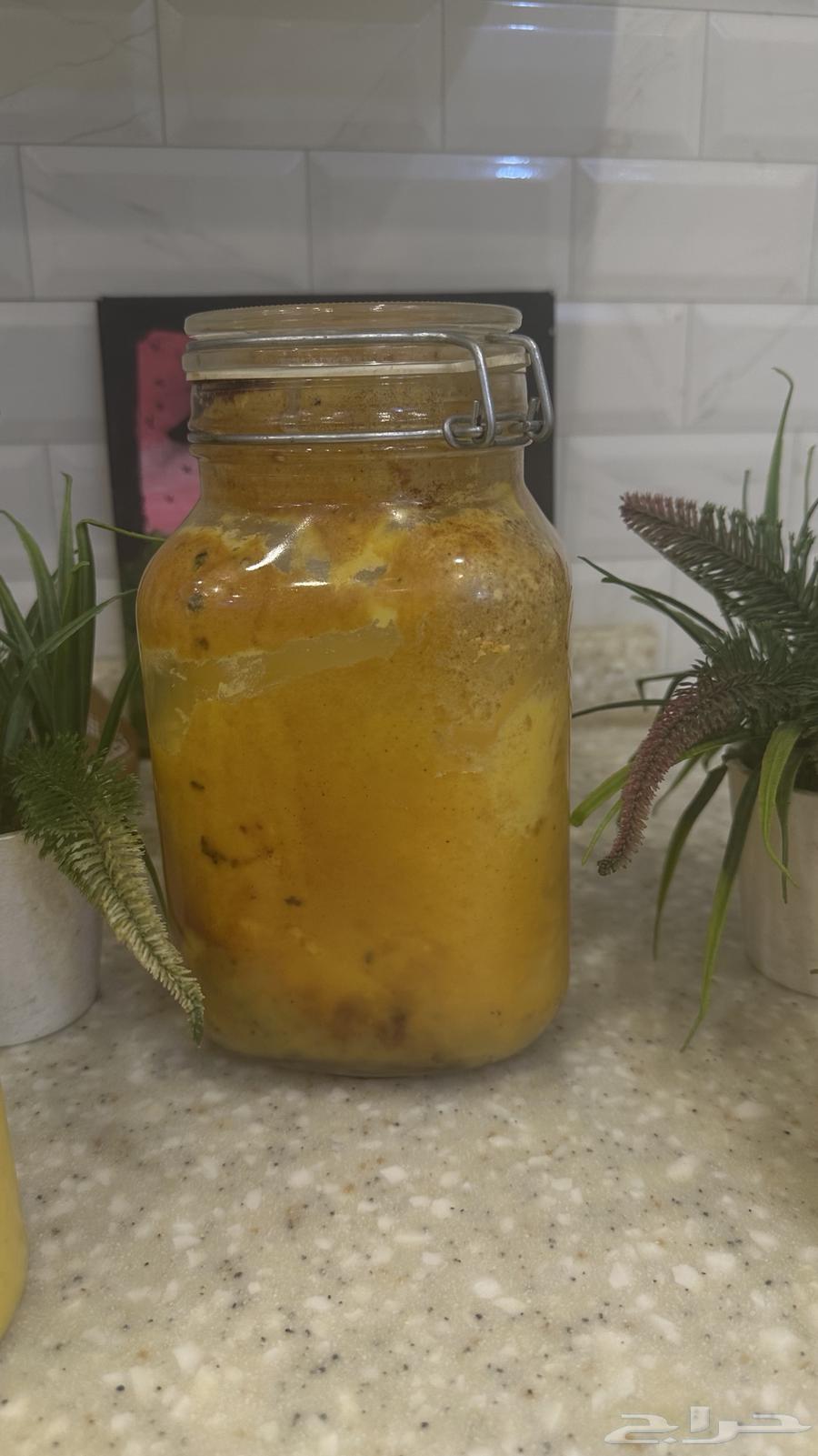 للبيع سمن بقري فاخر مبخر وعلى ضماناتي64392045801217113