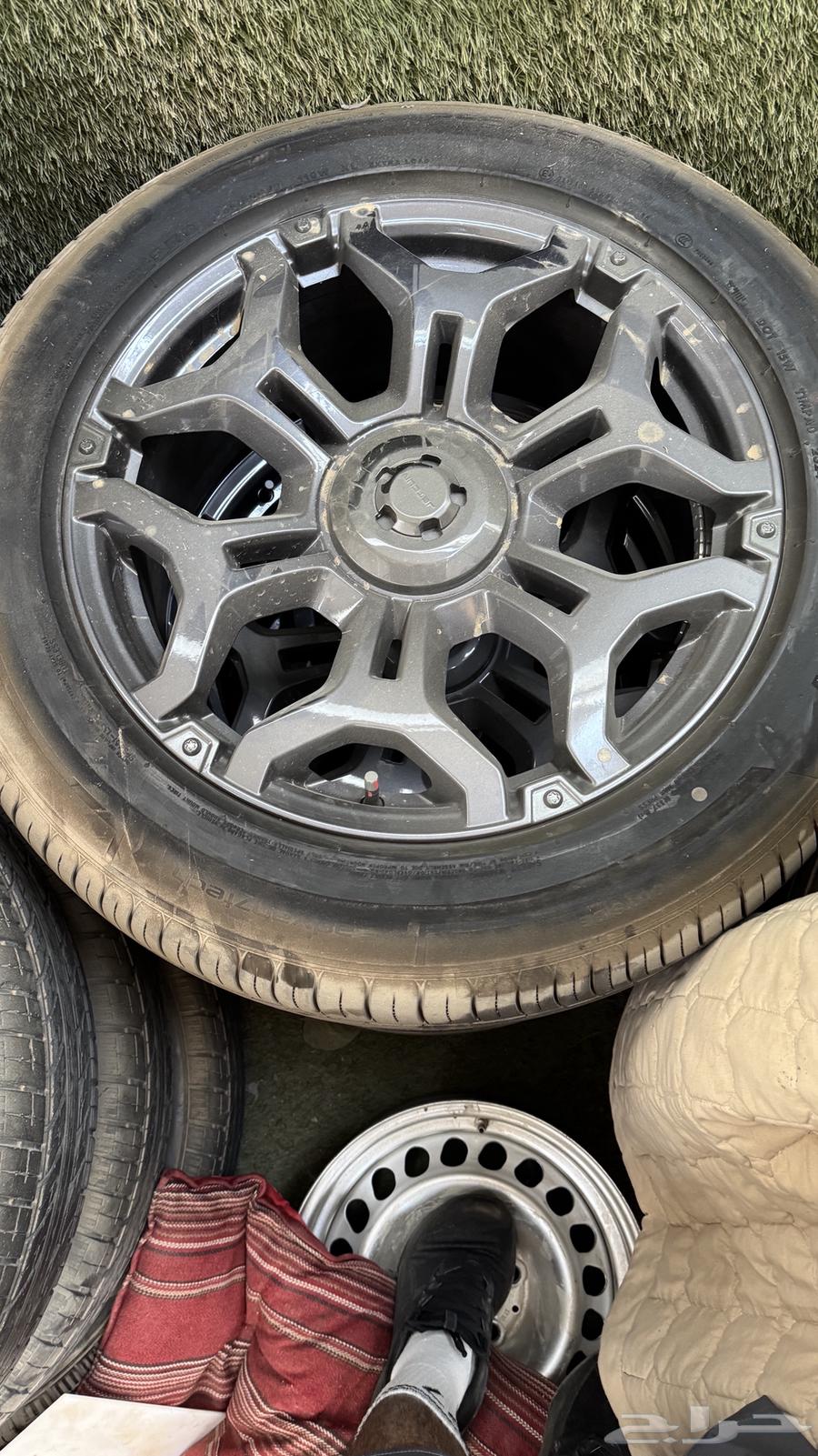 للييع جنوط وكفرات جيتور T2 جديده استخدام اسبوع64532014438019114