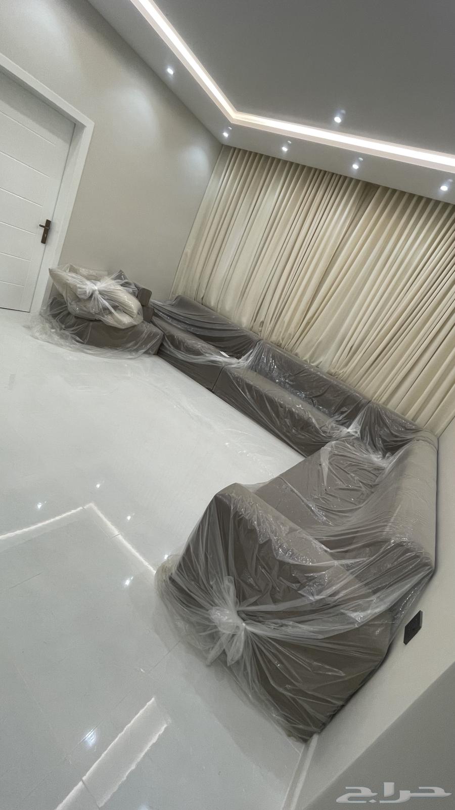 كنب 5 قطع حرف U جديد بأكياسه64598401171587110