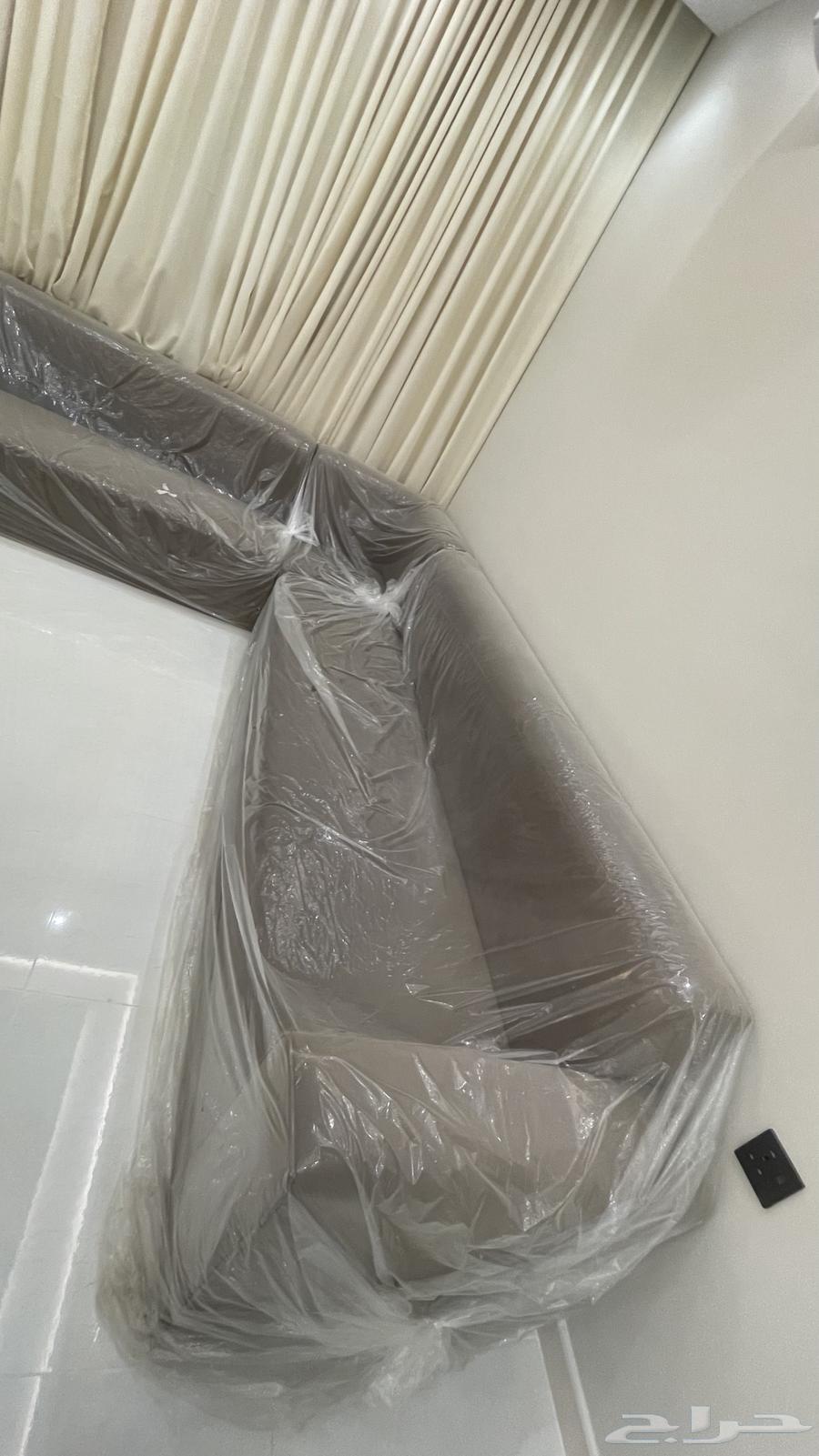 كنب 5 قطع حرف U جديد بأكياسه64598401171587111