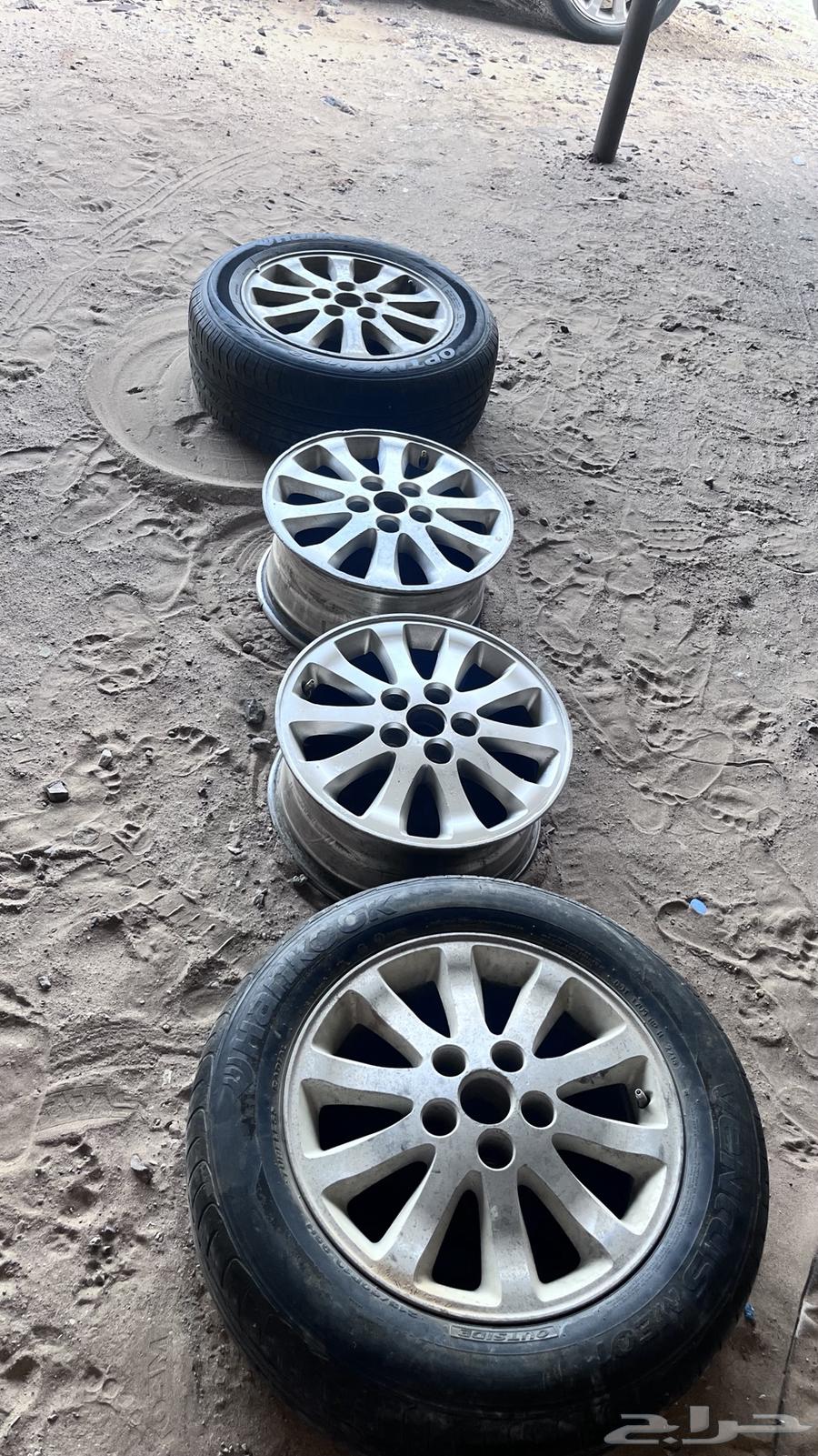 جنوط كامري 2002 مقاس 16 بهاذي الحاله64522753330049110