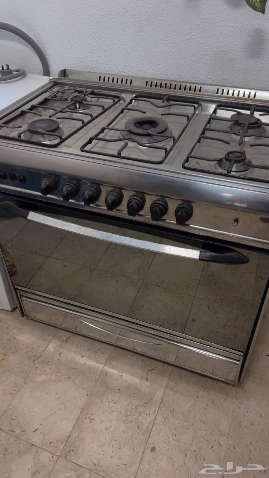 للبيع استخدام نضيف غساله معا غاز 5 عيون64387718276739110