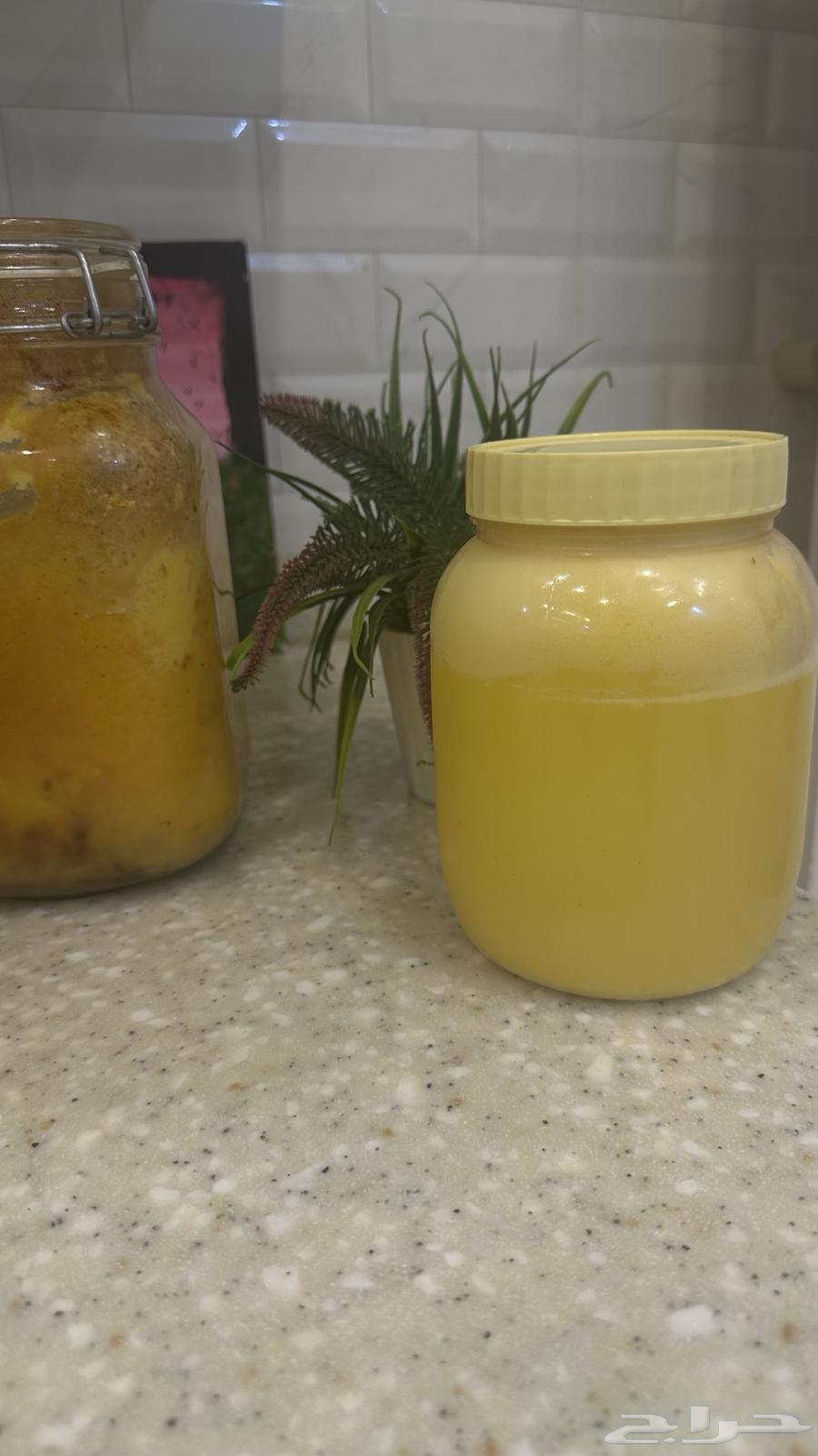 للبيع سمن بقري فاخر مبخر وعلى ضماناتي64392045801217110