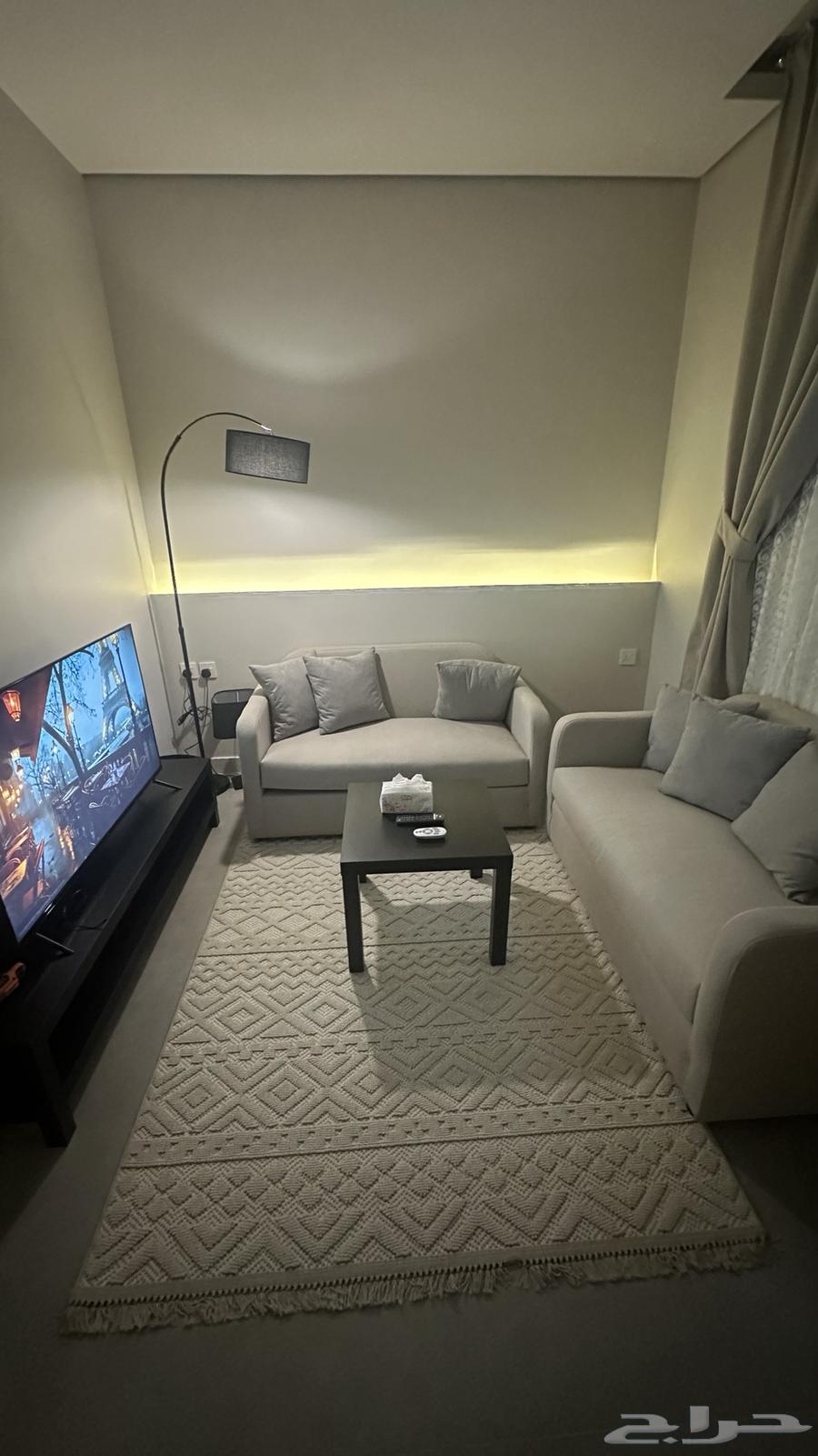 غرفه وصاله مؤثثه بحي الجامعة ( الخرج )63614082982275111