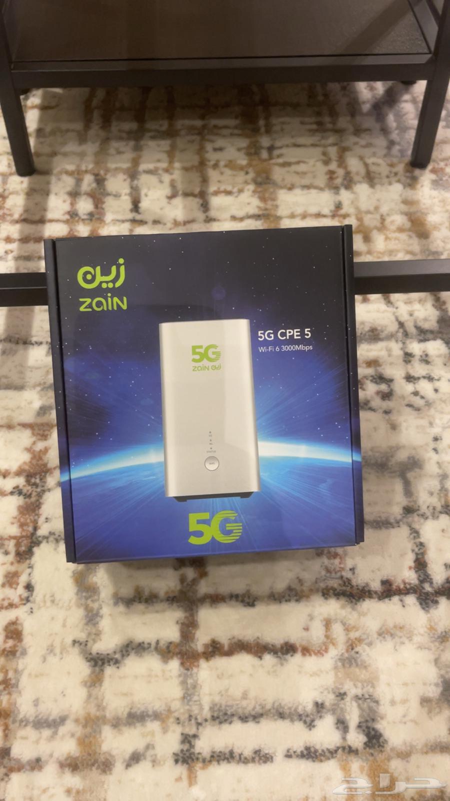 5G Router 5G CPE 5 - Latest Zain Ultra-Fast Speed Wifi64383331238402111