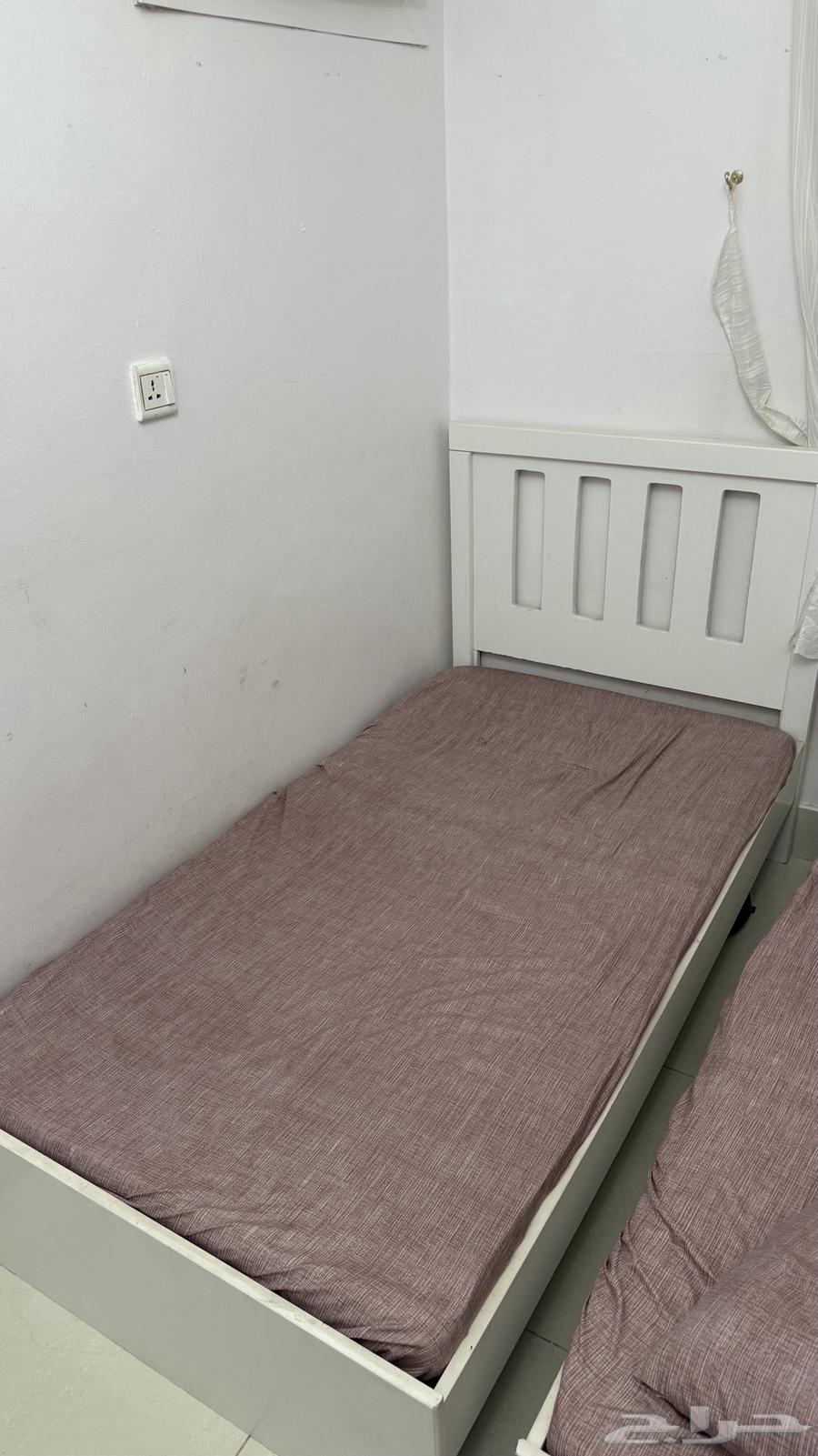 2 سرير مفرد مع تسرحة موجود بالمنار للتواصل64391133065857111